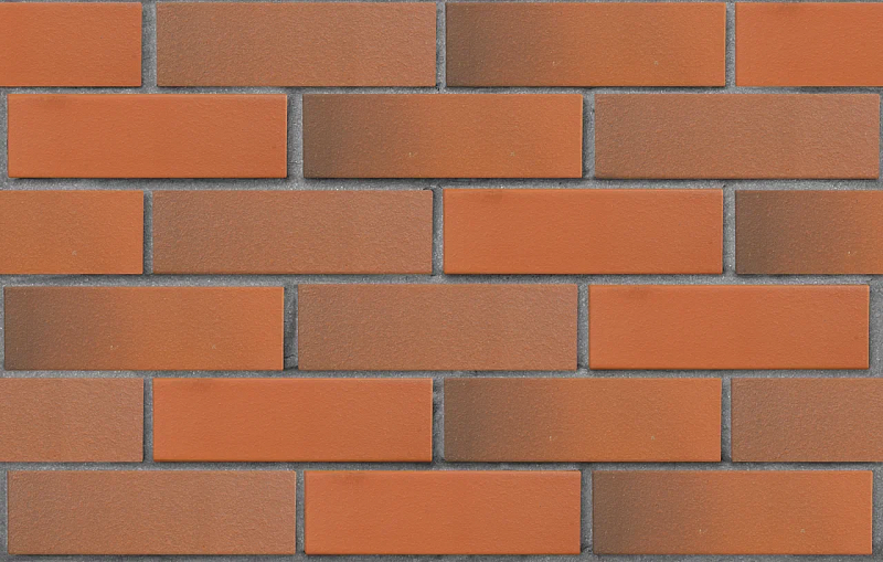 Кирпич лицевой пустотелый красный флэш гладкий