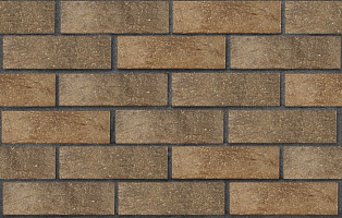 Кирпич лицевой пустотелый красный флэш с пепельной посыпкой ультра