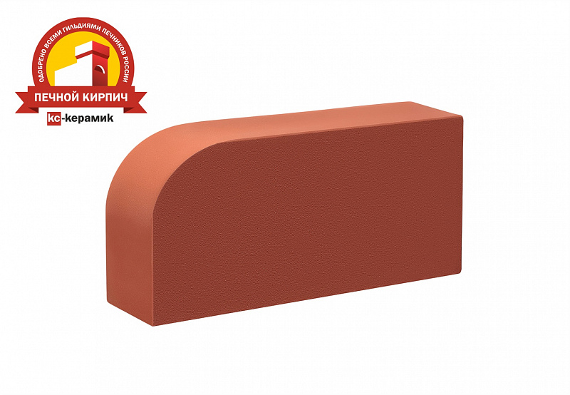 КРАСНЫЙ радиальный кирпич печной