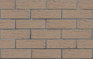 Кирпич лицевой пустотелый серый рустик